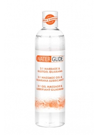 Гель-смазка 2-в-1 MASSAGE   LUBRICANT GUARANA - 300 мл. - Waterglide - купить с доставкой в Грозном