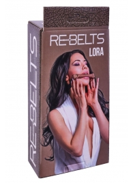 Кляп-трензель Lora с металлическими кольцами - Rebelts - купить с доставкой в Грозном