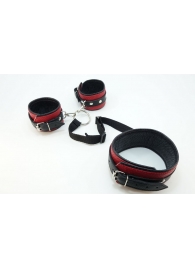 Кожаный БДСМ-набор - БДСМ Арсенал - купить с доставкой в Грозном