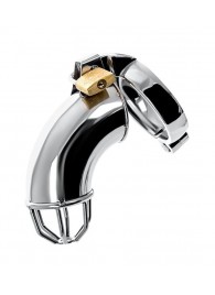 Серебристый мужской пояс верности TOYFA Metal - ToyFa - купить с доставкой в Грозном