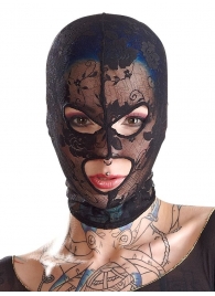 Кружевная маска-балаклава с отверстиями для глаз и рта - Orion - купить с доставкой в Грозном