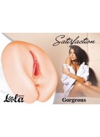 Мастурбатор с 2 тоннелями Satisfaction Gorgeous - Lola Games - в Грозном купить с доставкой