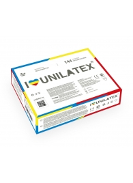 Разноцветные ароматизированные презервативы Unilatex Multifruits - 144 шт. - Unilatex - купить с доставкой в Грозном