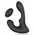 Черный силиконовый вибромассажер простаты с пультом ДУ - Sex Expert - в Грозном купить с доставкой