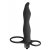 Черная вибронасадка для двойного проникновения Flirtini - 15,9 см. - Lola Games - купить с доставкой в Грозном