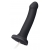 Черный фаллос с имитацией эякуляции Silicon Cum Dildo L - 19,6 см. - Strap-on-me - купить с доставкой в Грозном