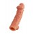Насадка на фаллос с отверстием для мошонки EXTREME SLEEVE - 17,6 см. - KOKOS - в Грозном купить с доставкой