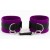 Фиолетово-черные оковы My rules на сцепке - БДСМ Арсенал - купить с доставкой в Грозном