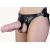 Гигантский фаллоимитатор на присоске в комплекте с трусиками - 26 см. - LOVETOY (А-Полимер) - купить с доставкой в Грозном