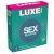 Ребристые презервативы LUXE Royal Sex Machine - 3 шт. - Luxe - купить с доставкой в Грозном