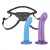 Страпон унисекс Beginners Strap-On с 2 насадками - 15 и 13 см. - Lux Fetish - купить с доставкой в Грозном