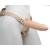 Телесный фаллопротез MEN STYLE с анальным стимулятором - 17,5 см. - LOVETOY (А-Полимер) - купить с доставкой в Грозном