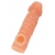 Телесная закрытая насадка с шершавой головкой Cock Sleeve Size L - 17,6 см. - KOKOS - в Грозном купить с доставкой