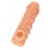 Телесная закрытая насадка с пучками шишечек Cock Sleeve Size M - 15,6 см. - KOKOS - в Грозном купить с доставкой