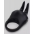 Черное эрекционное виброкольцо Sensation Rechargeable Vibrating Rabbit Love Ring - Fifty Shades of Grey - в Грозном купить с доставкой
