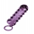 Закрытая фиолетовая насадка с пупырышками SAMURAI PENIS SLEEVE PURPLE - 14,5 см. - NMC - в Грозном купить с доставкой