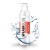 Возбуждающий гель-лубрикант SPLASHGLIDE HOT STIMULATIVE - 250 мл. - Splashglide - купить с доставкой в Грозном