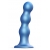 Голубая насадка Strap-On-Me Dildo Plug Balls size S - Strap-on-me - купить с доставкой в Грозном