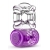 Фиолетовое эрекционное виброкольцо One Night Stand Vibrating C-Ring - Blush Novelties - в Грозном купить с доставкой