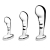 Набор из 3 стальных стимуляторов простаты Stainless Steel P-spot Training Set - b-Vibe - в Грозном купить с доставкой
