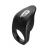 Черное эрекционное виброкольцо Vibro Lust Ring - MALESATION - в Грозном купить с доставкой