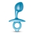 Голубая анальная пробка для массажа простаты Bulb Silicone Prostate Plug - 10,7 см. - b-Vibe - в Грозном купить с доставкой