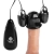 Черная стимулирующая насадка для головки полового члена Multi Speed Vibrating Penis Head Teaser - XR Brands - в Грозном купить с доставкой