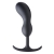 Черный массажер простаты с утяжелителями Premium Silicone Weighted Prostate Plug Large - 18,8 см. - XR Brands - в Грозном купить с доставкой