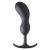 Черный массажер простаты с утяжелителями Premium Silicone Weighted Prostate Plug XL - 20,8 см. - XR Brands - в Грозном купить с доставкой