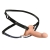 Телесный полый страпон 2  Erection 28X Smooth Vibrating Silicone Penis Sheath - 16 см. - XR Brands - купить с доставкой в Грозном