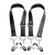 Ремни с зажимами для половых губ Spread Labia Spreader Straps with Clamps - XR Brands - купить с доставкой в Грозном