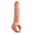 Телесная насадка-удлинитель Thrive 8.75 Inch Realistic Penis Extender Sleeve - 22,2 см. - Blush Novelties - в Грозном купить с доставкой