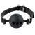 Силиконовый кляп-шар с отверстиями для дыхания Silicone Breathable Ball Gag Small - Pipedream - купить с доставкой в Грозном