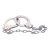 Наручники из металла с длинной цепочкой CHROME HANDCUFFS METAL HANDCUFFS W. KEY - NMC - купить с доставкой в Грозном