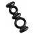 Двойное эрекционное кольцо Dual Stretch To Fit Cock and Ball Ring - XR Brands - в Грозном купить с доставкой
