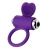 Фиолетовое виброкольцо с ресничками JOS PERY - JOS - в Грозном купить с доставкой