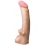 Телесная насадка REAL Standard с усиками на основании - 19 см. - LOVETOY (А-Полимер) - купить с доставкой в Грозном