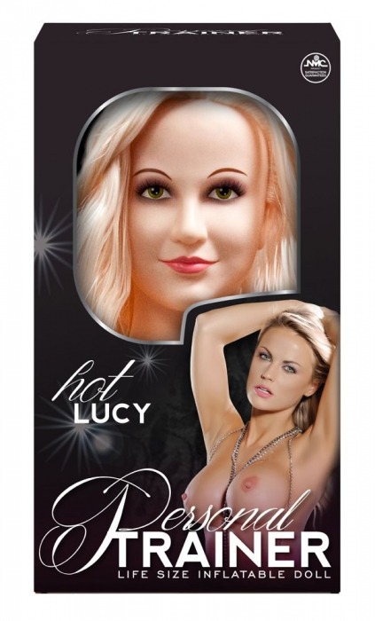 Надувная кукла с вибрацией и 2 любовными отверстиями Hot Lucy Lifesize Love Doll - NMC - в Грозном купить с доставкой