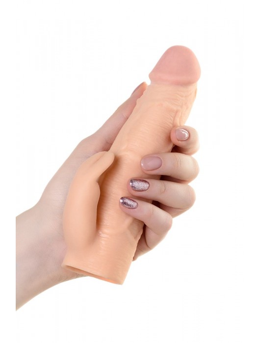 Телесная насадка Toyfa XLover для увеличения размера - 16,8 см. - ToyFa - в Грозном купить с доставкой