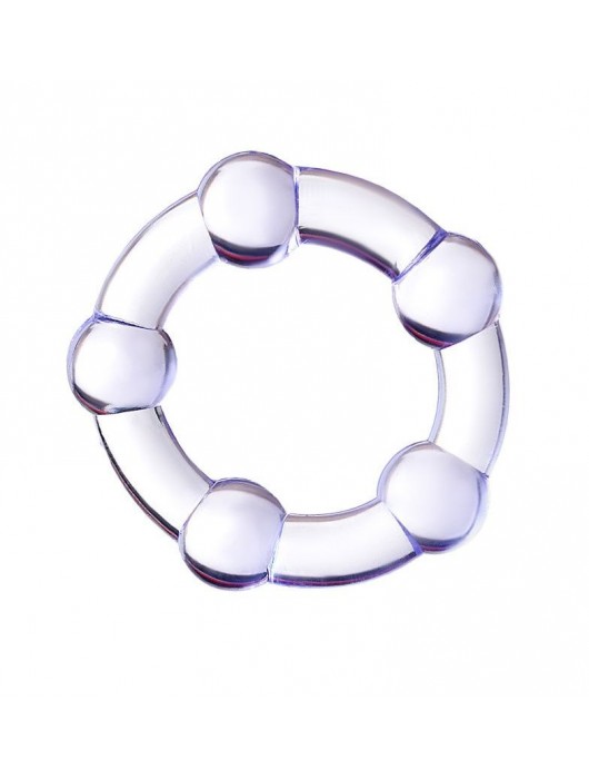 Фиолетовое эрекционное кольцо A-Toys - A-toys - в Грозном купить с доставкой