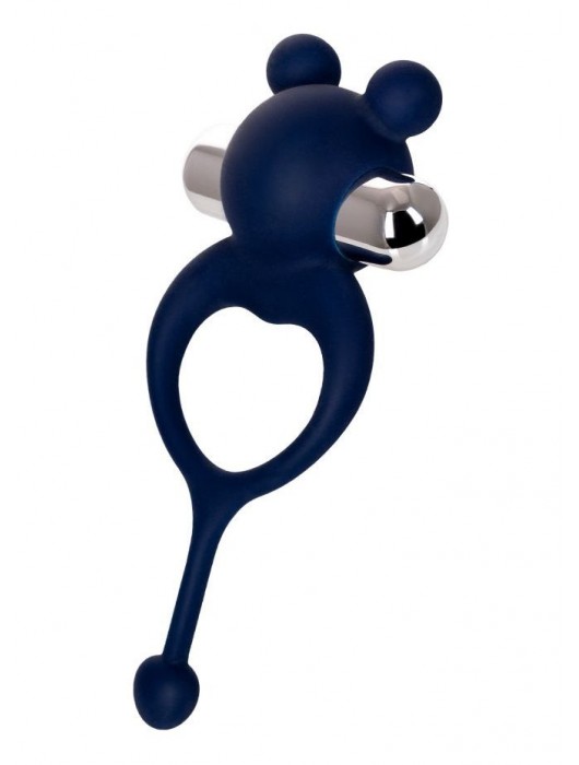 Синее виброкольцо с хвостиком JOS MICKEY - JOS - в Грозном купить с доставкой