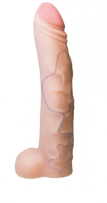 Фаллическая насадка REAL Standard - 17 см. - LOVETOY (А-Полимер) - купить с доставкой в Грозном