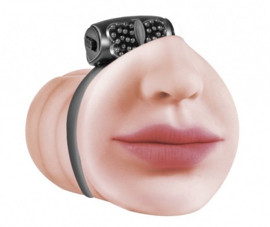 Мастурбатор-ротик с виброкольцом Satisfaction Beloved - Lola Games - в Грозном купить с доставкой