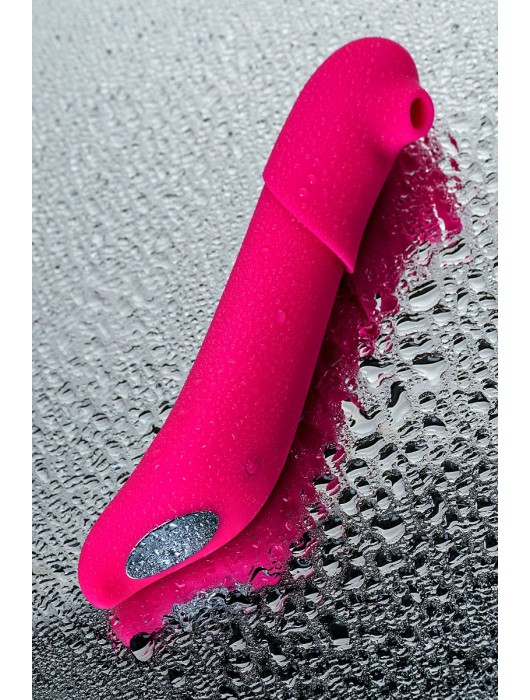 Розовый стимулятор с пульсацией и вакуум-волновой стимуляцией JOS Oscar - 20,5 см. - JOS