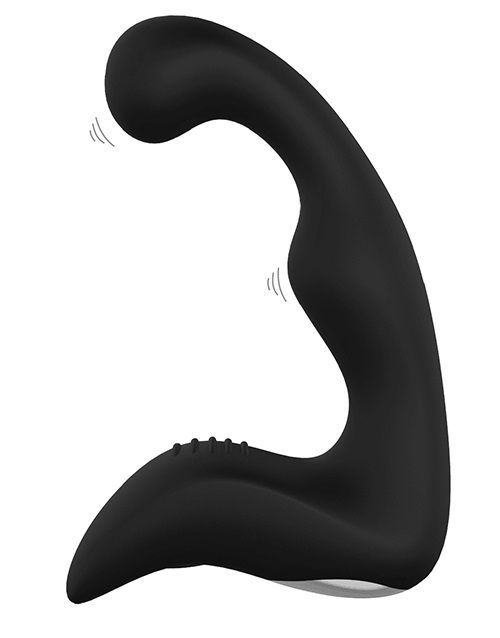 Чёрный перезаряжаемый массажёр простаты BOOTY PLEASER - Dream Toys - в Грозном купить с доставкой
