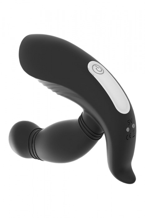 Черный вибромассажер простаты PROSTATE HERO - Dream Toys - в Грозном купить с доставкой