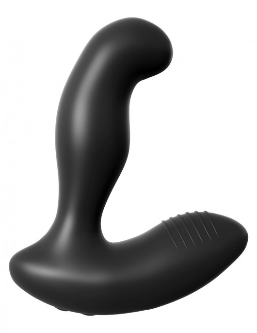 Черный массажер простаты Electro Stim Prostate Vibe с электростимуляцией - 13,3 см. - Pipedream - купить с доставкой в Грозном