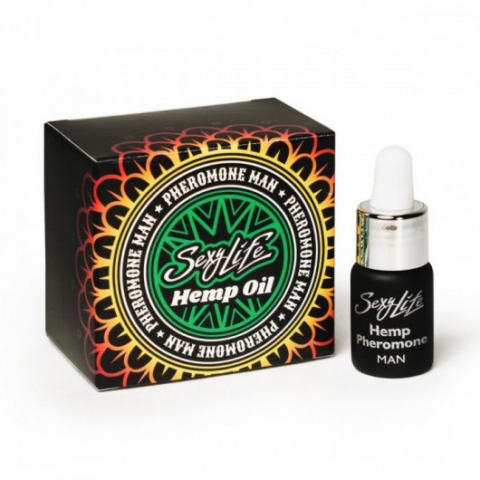 Мужские духи с феромонами Sexy Life HEMPOIL man - 5 мл. -  - Магазин феромонов в Грозном