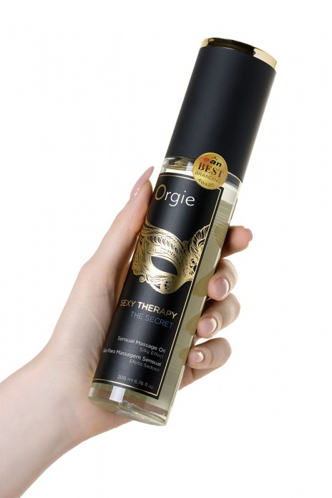 Минеральное массажное масло Orgie Sexy Therapy The Secret - 200 мл. - ORGIE - купить с доставкой в Грозном