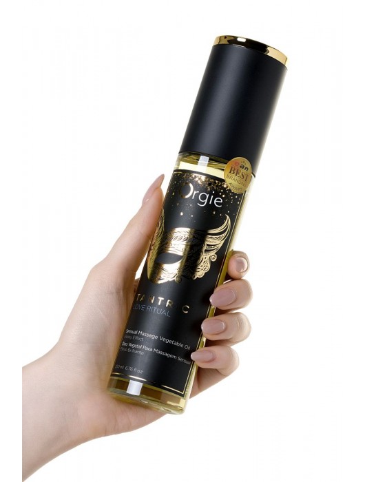 Растительное массажное масло Orgie Tantric Love Ritual - 200 мл. - ORGIE - купить с доставкой в Грозном